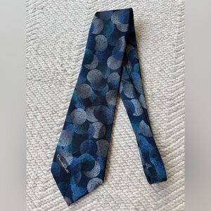 Vintage Oscar De la Renta Blue Tie